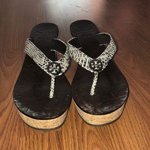 Tory Burch wedge sandals